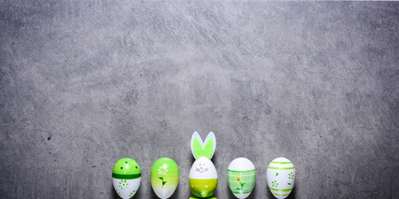 Ester eggs backgroundの写真素材
