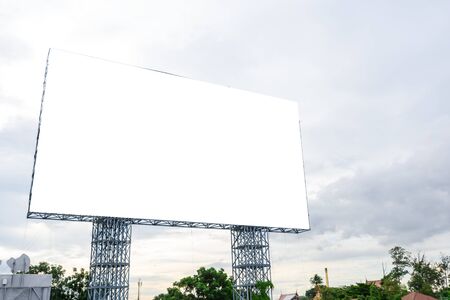 Blank huge ads signの写真素材