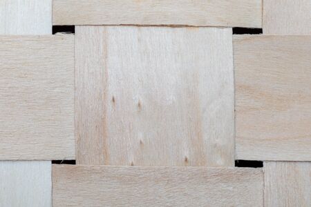 Close-up wicker basket texture. (collection of vegetable and natural fibers).の写真素材