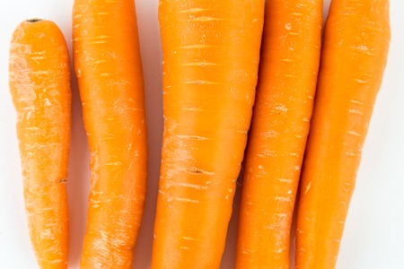 Carrot isolated on white background. Healthy food, dietの写真素材