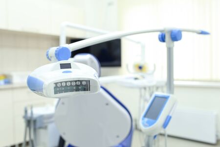 Interior of modern dental cabinet and its equipmentの写真素材