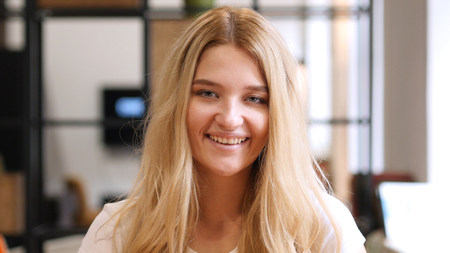 Smiling Successful Female Designer, Portraitの写真素材