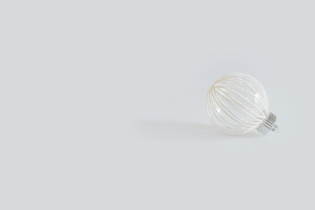 Christmas ball on white background.の写真素材