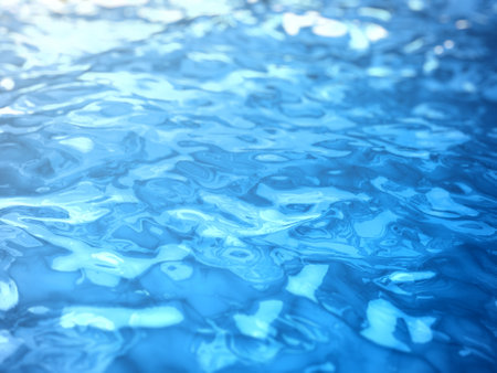 Water surface texture abstract background.の写真素材