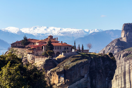 Meteora Greece Monasteryの写真素材