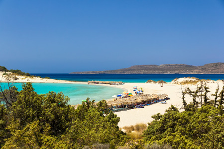Elafonissos Simos beach, Greeceの写真素材