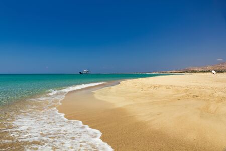 Pounda exotic beach in Peloponnese, Greeceの写真素材