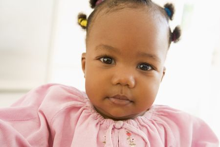 Baby indoorsの写真素材