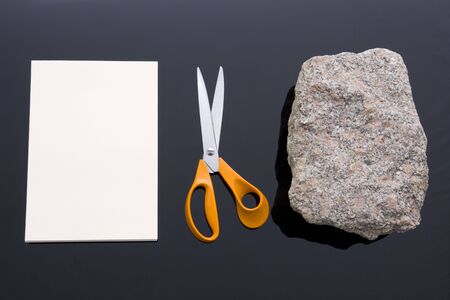 Rock, Paper, Scissorsの写真素材