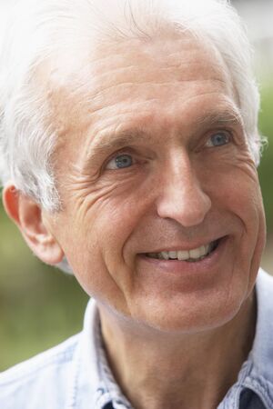 Portrait Of Senior Man Smiling
