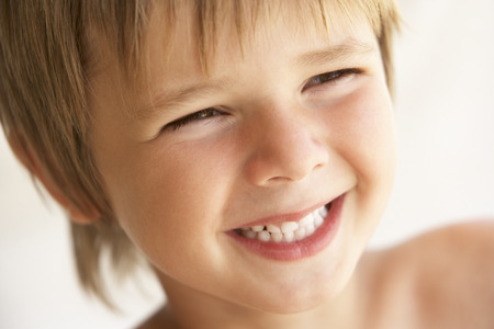 Portrait Of Smiling Young Boy