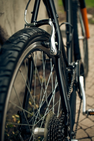 Bicycle rear v brakes