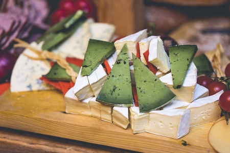 Mature green cheeseの写真素材