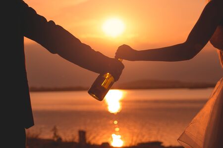 sunsetの写真素材