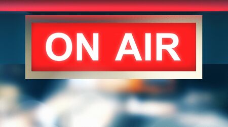 On air, recording studio, radio, studioの写真素材