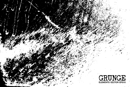 Grunge scratch elements background and texture . Vector .のイラスト素材