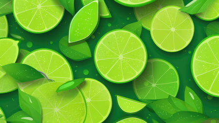 a lime-colored texture background design with a flat and minimalist look., ai generatedの素材