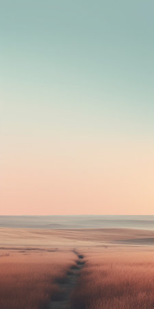 Beautiful sunset on the beach. Seascape. Long exposureの素材