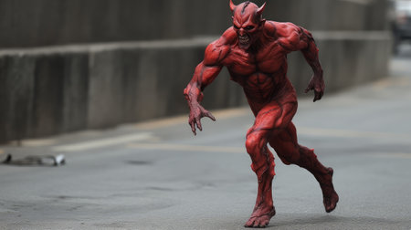 Spiderman statue at Universal Studios Hollywood. Universal Studios is a theme park in Los Angeles.の素材