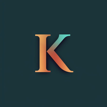 design a beautiful and elegant logo for a marketing agency using the letters k blended together. the logo should be minimalistic and visually appealing. ai generatedの素材