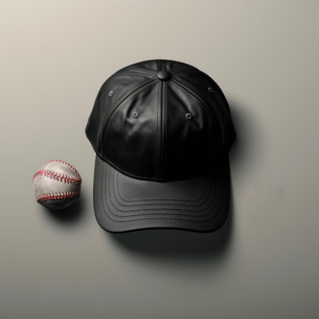 a high-quality mockup of baseball cap pants for showcasing your designs. this mockup is perfect for sports apparel designers and enthusiasts. ai generatedの素材