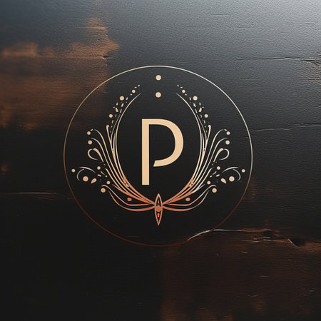 design a beautiful and elegant minimalistic logo for a marketing agency by blending the letters p together. ai generatedの素材