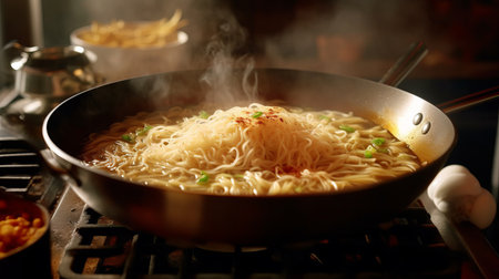 learn how to make the perfect bowl of ramen with sliced onions. this recipe is easy to follow and will leave you with a flavorful and satisfying meal. ai generatedの素材