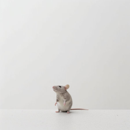 experience the beauty of japanese minimalism through stunning photographs of a cute rat. with 32k resolution, every detail is captured in breathtaking clarity. ai generatedの素材