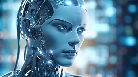 explore the latest advancements in technology, from artificial intelligence to robotics, and how they are changing the world we live in. ai generatedの素材