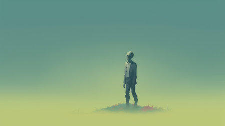 minimal zombie is a minimalist game that offers a refreshing take on the zombie genre. with simple graphics and gameplay, it's perfect for casual gamers who want a quick and fun experience. ai generatedの素材