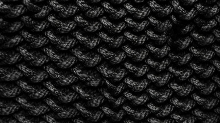 this high resolution texture features a detailed black nylon material, perfect for adding depth and realism to your designs. ai generatedの素材
