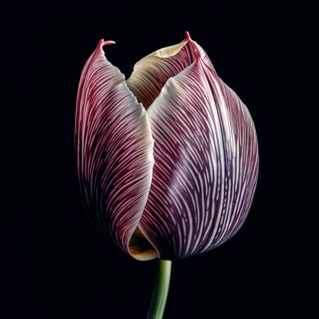 tahnel rafferty's stunning photograph captures the beauty of orchids in pastel and indigo hues. the hyper-realistic animal illustration style adds a unique touch to the image, while the dark magenta and light black shades create a striking contrast. the time-lapse photography technique used in this national geographic photo showcases the colorful curves of the orchids, highlighting their elegant and intricate patterns. the bulbous shape ofの素材
