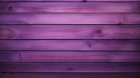 a close-up view of a digitally enhanced wooden background composed of purple wooden planks. the translucent color and simplified colors create a bold contrast, resulting in a pure and layered texture. ai generatedの素材