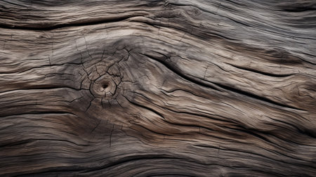 a dark wood texture background featuring a realistic wood grain, captured with a canon eos 5d mark iv. this high-resolution uhd image showcases organic nature-inspired forms in the style of sculptural landscapes and decaying landscapes, reflecting a naturalistic expressionism. ai generatedの素材
