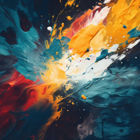 abstract impressionism artwork with a cinematic touch and intricate detailing, influenced by unsplash and national geographic styles. this high-definition (16k) image features a white background, creating a visually striking composition. leveraging a.i. technology, the overall aesthetic is enhanced, resulting in a captivating visual experience. ai generatedの素材