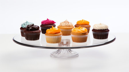 a mouthwatering muffin floats in mid-air, enticingly captured in our product photography. our expertly designed white space and ultra-real display stand elevate your cake's appeal. with a cozy, home-style ambiance and minimalistic advertising, customers will be drawn in with warmth and temptation. our vibrant lighting and meticulous attention to detail beautifully showcase the exceptional quality of your product. ai generatedの素材