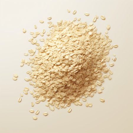 a high-definition photograph clipart vector image featuring a hyper-realistic small piece cut out, displayed against a plain white background. the intricate details of the image are captured with a 35mm lens, resulting in an ultra hd quality of 8k resolution. the photograph is accompanied by a large oatmeal, creating an interesting visual contrast. ai generatedの素材