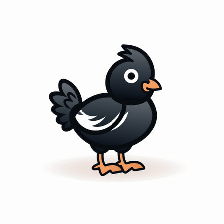 chicken outline on white background, a 2d lineal vector icon by flaticon and dribbble. this high-definition icon was created using figma, adobe xd, and sketch. it features a crisp and pixel-perfect design in a black and white minimalistic style. the flat black outline icon embodies a simplistic and modern aesthetic, perfect for ux/ui projects. ai generatedの素材