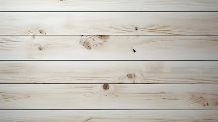 a white unpainted wooden wall with a grain running down the wall, in the style of multi-panel compositions. the light beige color adds a touch of warmth to the precise nautical detail and rustic still lifes. this contemporary diy project offers an aerial view perspective, showcasing the poured design. ai generatedの素材