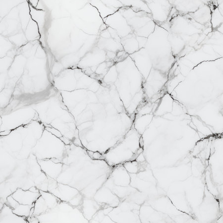 white marble texture close up featuring bold black lines. this texture, inspired by artists helene knoop and sofonisba anguissola, showcases a physically based rendering with a mix of light purple and dark black tones. the high-resolution 32k uhd image captures the intricate details of the texture-rich canvas. ai generatedの素材