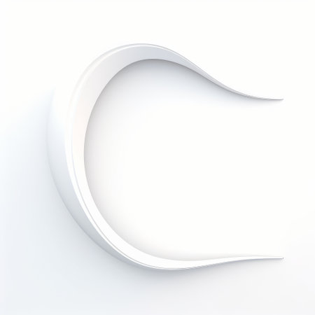 a 3d rendered white letter c logo design is showcased in this stock photo. the logo stands out against a white background, featuring smooth and curved lines that create fluid formations. the design incorporates an artist's frame, organic shapes, and innovative page design. arched doorways and a flatness of surface add to the overall aesthetic appeal. ai generatedの素材