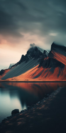 a stunning photograph captured by johannes voss, showcasing a hill with majestic mountains in the background. this visually captivating image, which won the unsplash contest, is a masterpiece of visual art. with its front-facing perspective, it exudes nostalgic vibes and offers a sparsely populated landscape. perfect for a 4k vertical wallpaper, this hq image is also popular on platforms like ffffound and bussiere rutkowski andreasの素材