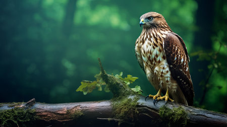 a stunning fox hawk wallpaper for pc featuring a realistic still life with dramatic lighting. captured with a canon eos 5d mark iv, this wallpaper showcases earthy naturalism inspired by the barbizon school. its contemplative absurdity is enhanced by an eye-catching composition, making it a captivating and high-quality uhd image. ai generatedの素材