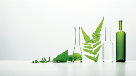 exotic destinations in the style of an album cover, featuring captivating green and blue hues. ai generatedの素材