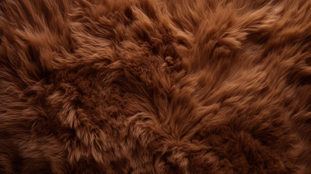 the photo showcases a beautifully textured brown fur, exuding a soft and luxurious feel. it is captured in the style of unreal engine 5, with textured backgrounds adding depth to the image. the darktable processing enhances the overall aesthetic, highlighting the light red and bronze tones. with an impressive 8k resolution, the layered and textured composition is brought to life, showcasing vibrant and colorful textures.の素材