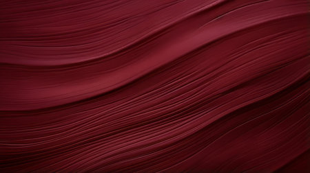 a seamless painting and wood background featuring a red wavy pattern, inspired by the style of ricoh gr iii. this high-quality photo showcases texture-rich surfaces with intense close-ups of dark red and dark magenta hues. the impasto texture and flowing lines add depth and visual interest to the composition. ai generatedの素材