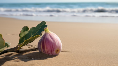 a plant in the sand, captured in the style of elba damast, exudes a naturalistic charm with its delicate touch. this national geographic photo, reminiscent of cuno amiet's work, showcases the vibrant hues of light magenta and green. frederic bazille's influence can be seen in the composition and attention to detail. ai generatedの素材