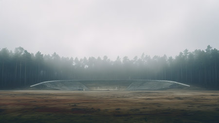 nigel higgins mechaniefestival photo captures the essence of minimalistic landscapes in finland. shot by mike sheridan, the image showcases rectangular fields with a soft atmospheric perspective. inspired by the works of nadav kander, meredith marsone, and gediminas pranckevicius, the photo was taken using a zeiss batis 18mm f2.8 lens. ai generatedの素材