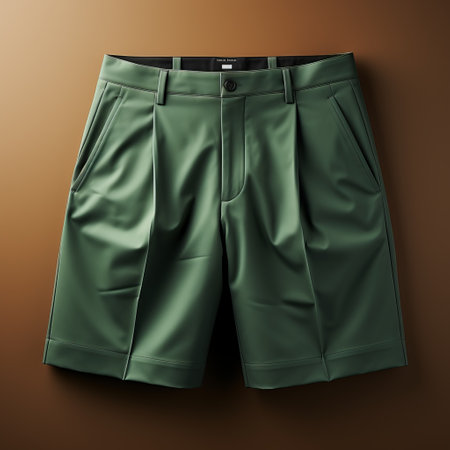green long pants top and pant mockup featuring the style of tamron 24mm f28 di iii osd m12. made of rubber, this design by yumihiko amano captures realistic still lifes with dramatic lighting, reminiscent of the works of charles sheeler. the mockup showcases exciting texture, inspired by the artistry of bronzino. ai generatedの素材