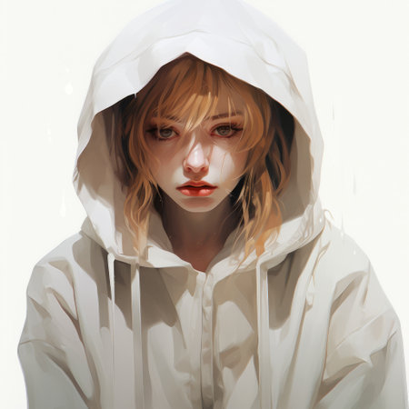 the artist yji showcases their talent in this aggressive digital illustration. the style of white adds a unique touch to the artwork, while the realistic color palette brings depth and vibrancy. the simplified and stylized portraits capture the essence of the characters, and the use of depth of field creates a captivating visual effect. amber hues add warmth to the overall composition. ai generatedの素材